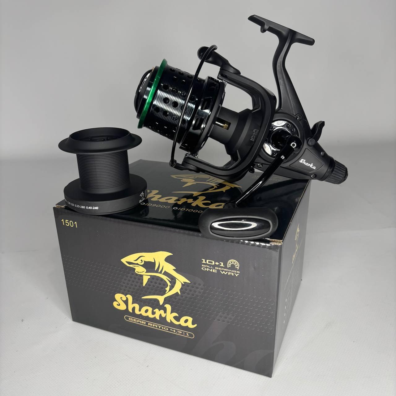 Коропова котушка з конусною шпулею Sharka ID 8000 (10+1 bb)