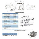 Станція каналізаційна 0.6кВт Hmax 8.5м Qmax 110л/хв LEO 3.0 WC-600A (776912), фото 2