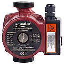 Насос циркуляційний 100Вт Hmax 6м Qmax 75л/хв Ø1½" 130мм+гайки Ø1" AQUATICA (774133), фото 9