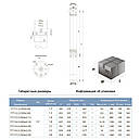 Насос відцентровий свердловинний 0.75кВт H 78(62)м Q 80(50)л/хв Ø94мм AQUATICA (DONGYIN) 3.5SDm3/14 (777114), фото 2