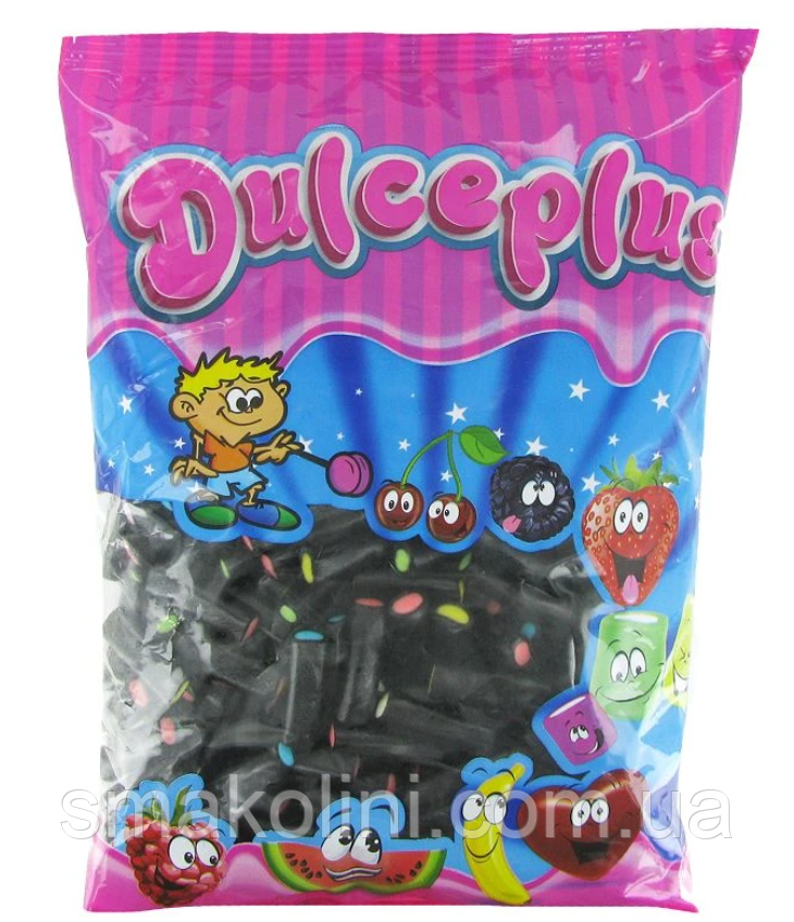 Лакриця крем рок – желейні цукерки Dulce Plus Іспанія 1 кг, фото 1