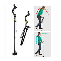 Складна алюмінієва тростина Posture cane для ходьби (212), фото 6
