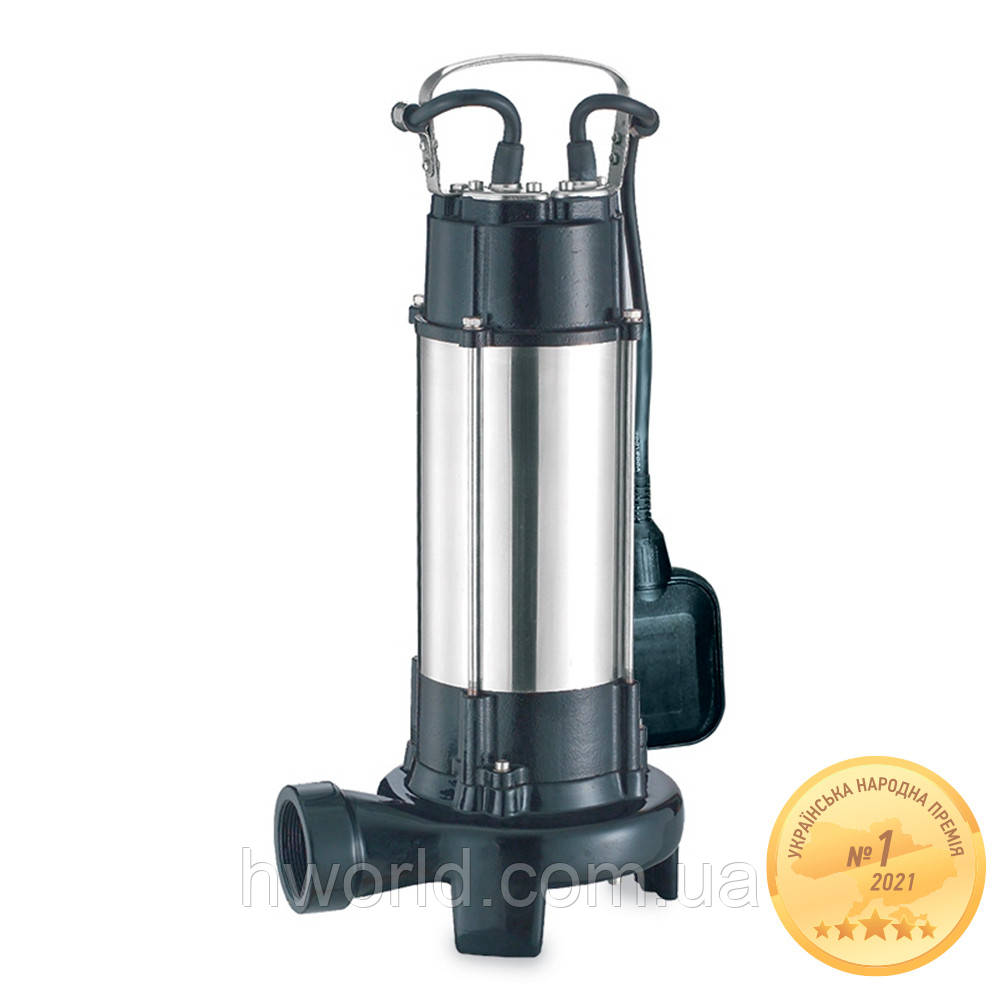 Насос каналізаційний 1.3кВт Hmax 12м Qmax 300л/хв (з ножем) AQUATICA (773332), фото 1