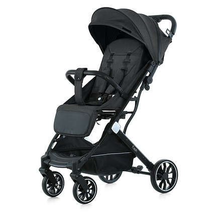 Коляска прогулянкова дитяча Bambi FLASH M 5727-1 Almost Black Чорна, фото 1