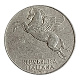 Італія 10 лір, 1949, фото 2