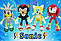 Sonic the Hedgehog. Колекція м'яких іграшок із Соніком.