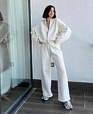 Костюм спортивний жіночий, двунитка S-М; L-XL (7) Sin1047-722, фото 4