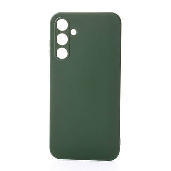Чохол Silicone Case Samsung Galaxy A55 (5G) Dark Green