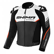 МОТОКУРТКА ШКІРЯНА SHIMA BANDIT 2.0 MEN JKT RED