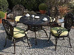 Розкішний і витончений комплект меблів з алюмінію SAPRI з подушками