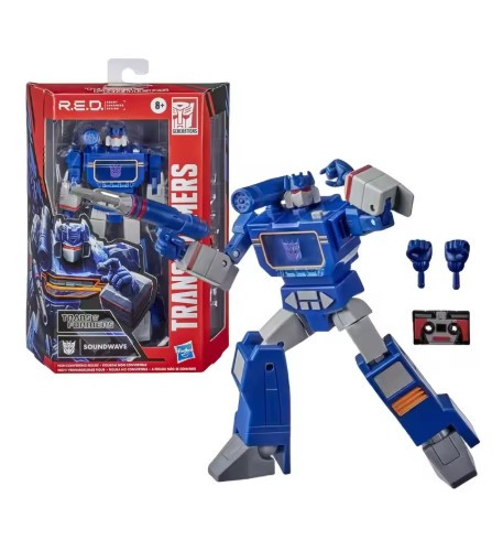Трансформер Саундвейв Hasbro Transformers R.E.D. Generations Soundwave 15,5 см (Перше покоління)