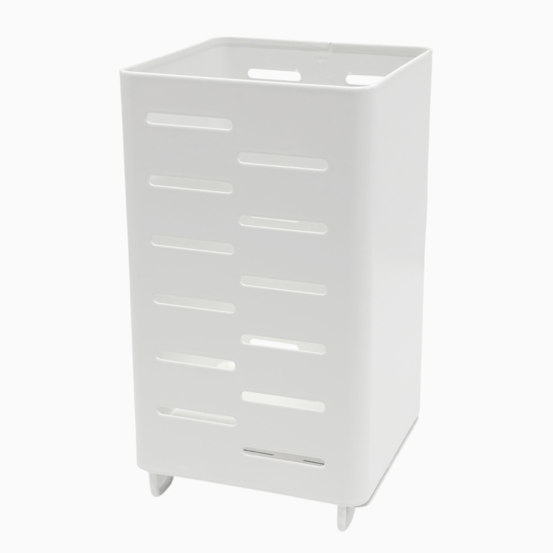 Контейнер для столових приладів IKEA AVSTEG Висота - 18 см Білий 505.316.81