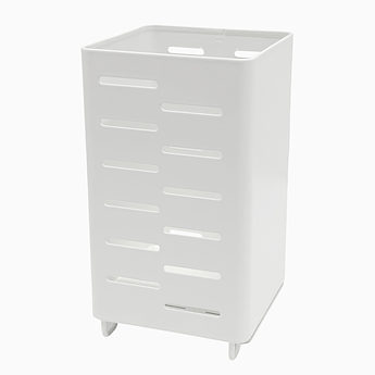 Контейнер для столових приладів IKEA AVSTEG Висота - 18 см Білий 505.316.81