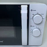 Мікрохвильова піч HM-761 Hoffmans Electronics Портативна мікрохвильовка з таймером 700W, фото 7