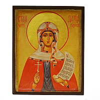 Икона "Святая мученица Дарья Римская" на дереве 20х25 см
