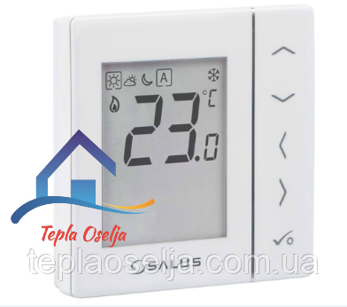 Провідний цифровий термостат – не програмований Salus VS35W