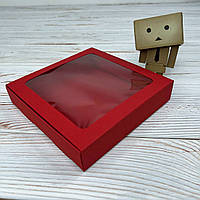 *10 шт* / Коробка / 150х150х30 мм / Червон / вікно-звичайн
