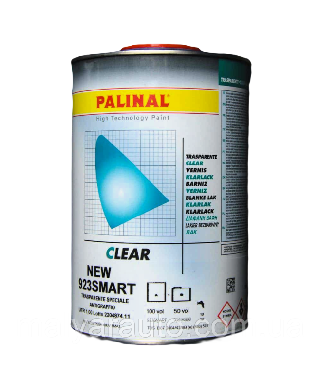 Лак PALINAL 923 SMART ANTI SCRATCH + затв 993/999 MS 0.5л
