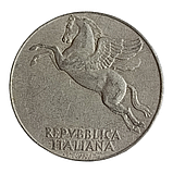 Італія 10 лір, 1950, фото 2