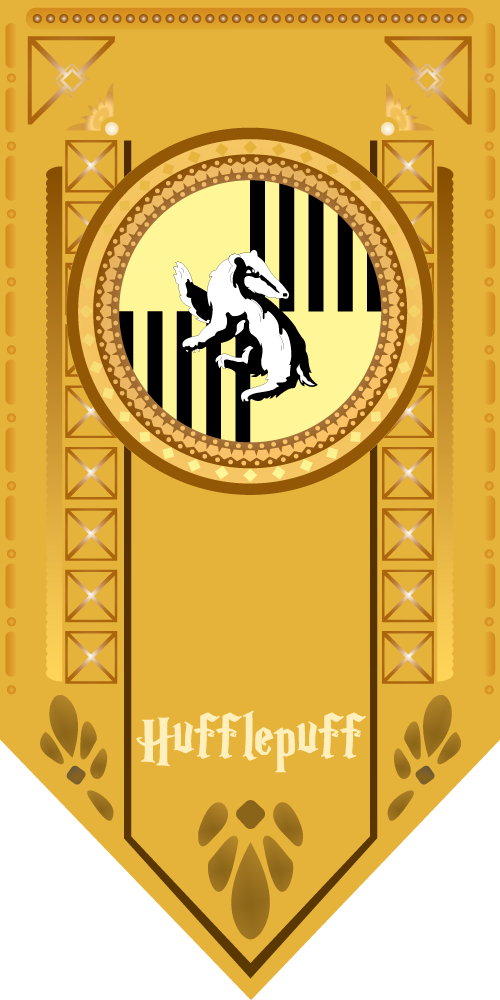 Прапор «Гаррі Поттер, «Hufflepuff»», фото 1