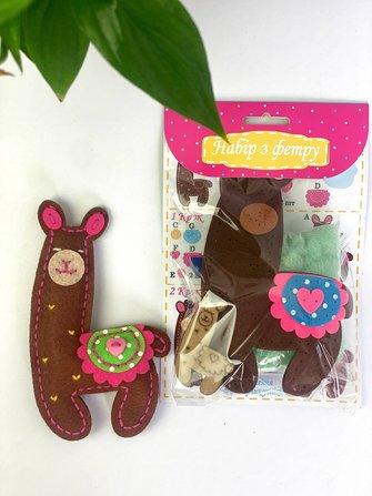 Зший сам іграшку "Лама", фото 1