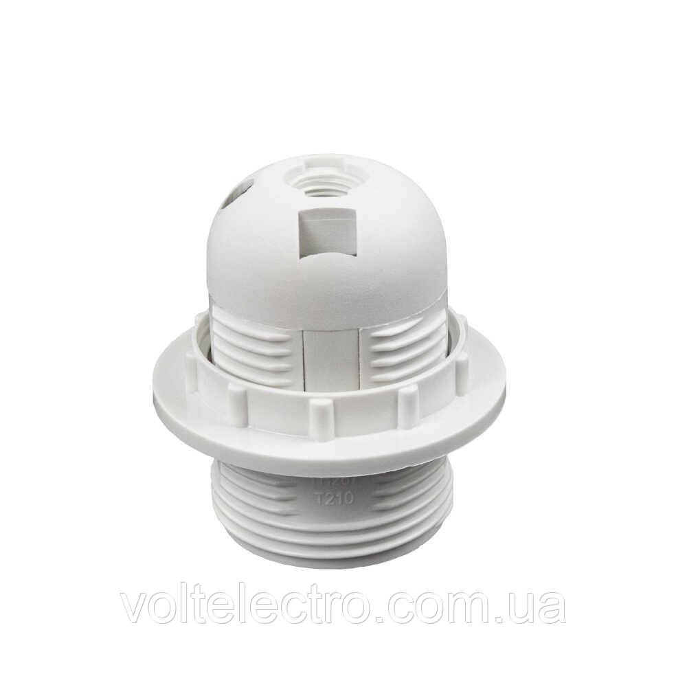 Патрон Е27 люстровий VL257 білий Violux, фото 1