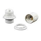 Патрон Е27 люстровий VL257 білий Violux, фото 2