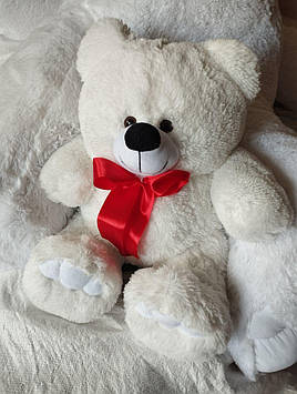 М'яка іграшка Ведмедик Ветлі 100 см Великий плюшевий ведмідь Іграшка ведмідь великий Іграшка ведмедик Білий