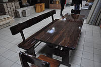 Дерев'яні меблі для дому і саду, ресторану і кафе