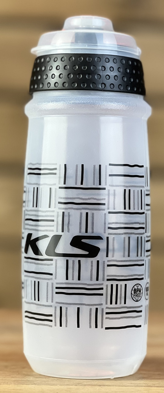 Фляга для велосипеда велофляга KLS Atacama 650 мл з кришкою Black, фото 1