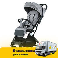 Коляска прогулочная детская Bambi FLASH M 5727-1 Silver Gray Серый