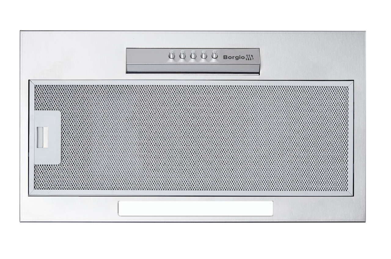 Кухонна витяжка вбудована BORGIO BIT-BOX 52 inox-eco (850 м3)