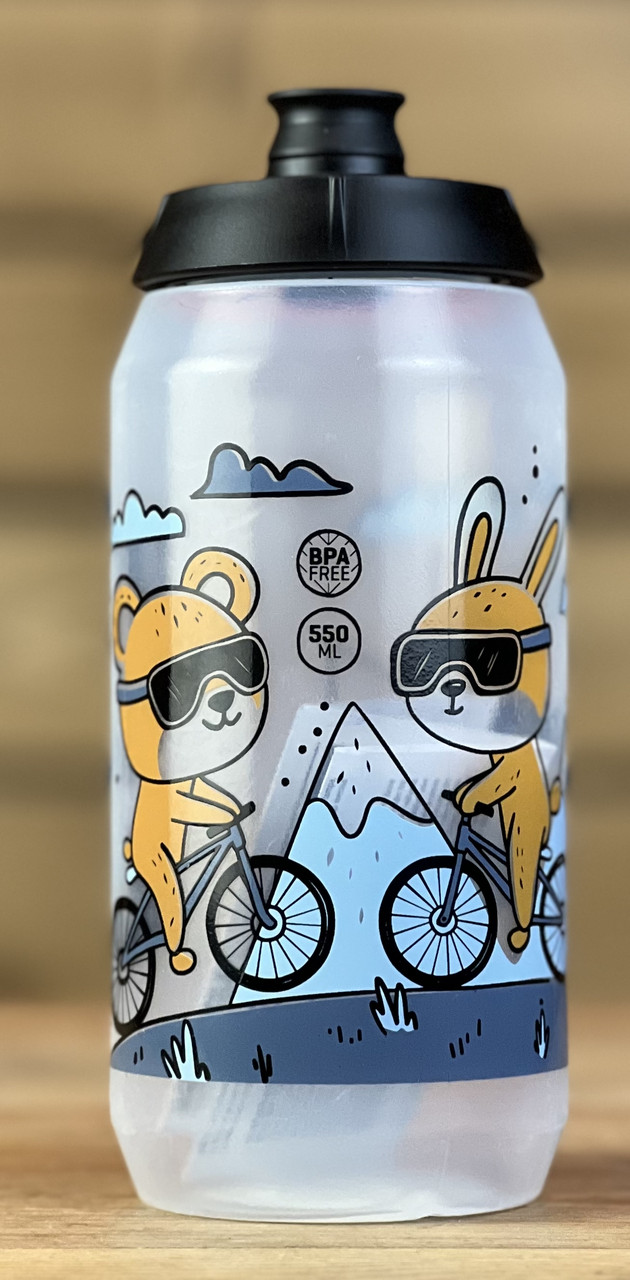 Фляга для велосипеда велофляга KLS KOLIBRI Transparent Kids 550ml, фото 1