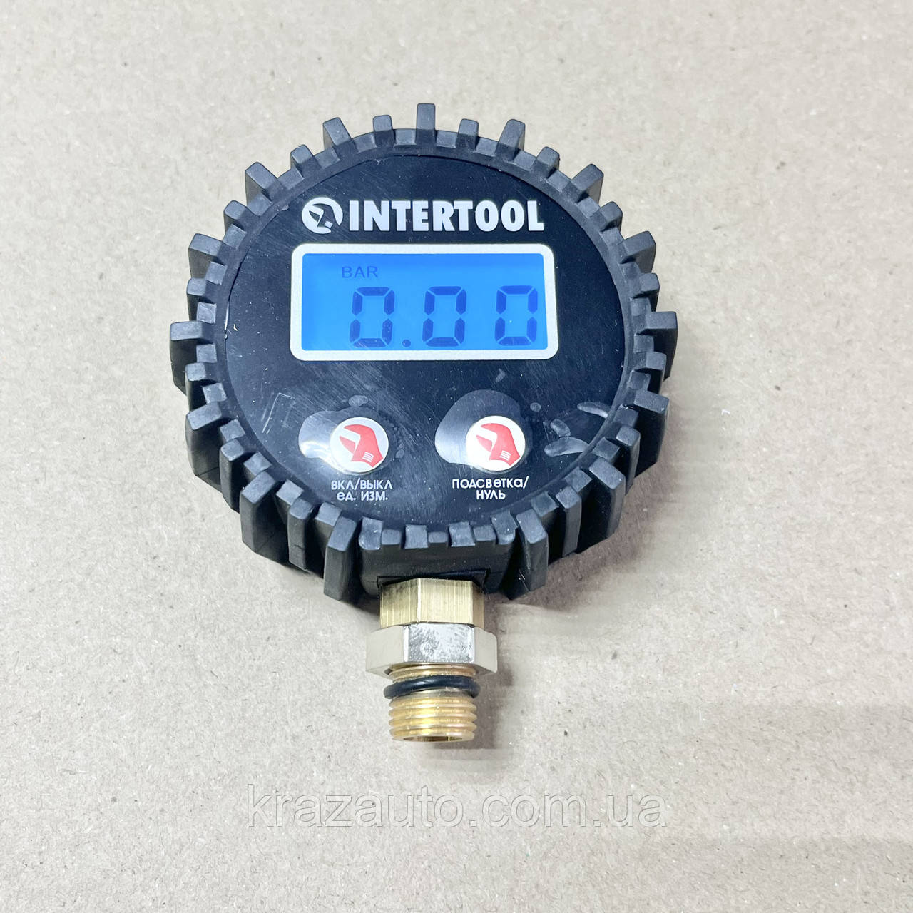 Цифровий манометр, 10 Атм INTERTOOL PT-0501, фото 1