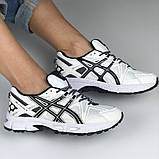 Жіночі кросівки Asics Gel Kahana 8 сіточка стильні молодіжні білі, фото 9