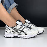 Жіночі кросівки Asics Gel Kahana 8 сіточка стильні молодіжні білі, фото 7