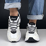 Жіночі кросівки Asics Gel Kahana 8 сіточка стильні молодіжні білі, фото 6