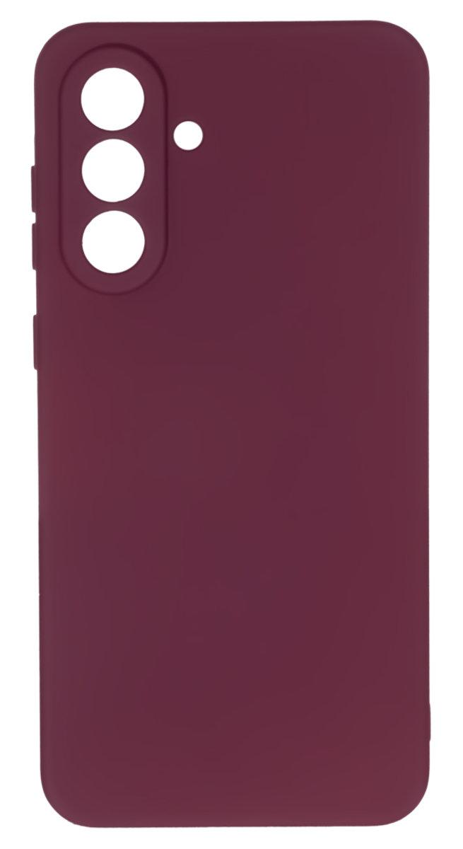 Чохол Silicone Case Samsung Galaxy A36 (5G) Bordo, фото 1