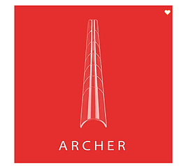 Верхні форми для нарощування Roks Archer 120 шт