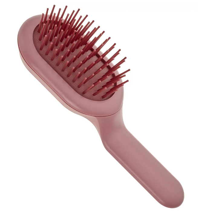 Щітка для кучерявого волосся Janeke Curvy Bag Vented рожева, фото 1