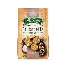Брускетти Maretti смак гриби зі сметаною 70 г