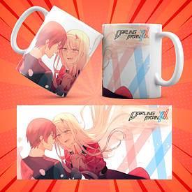 Чашка Аніме Darling in the FranXX / Милий у Франксі