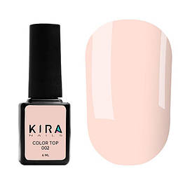 Топ для нігтів Kira Nails Color Top 002, 6 мл