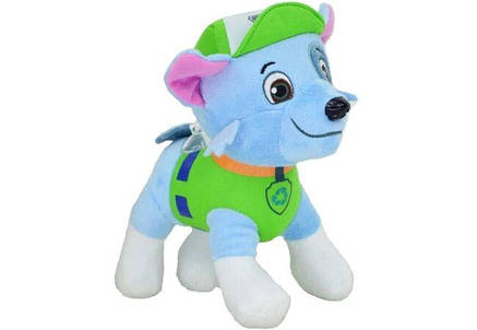 М'яка іграшка Щенячий патруль 25 см Рокі, Щенячий патруль Paw Patrol Рокі, фото 1