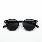 Стильні Окуляри круглі чорні