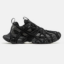 Кросівки Balenciaga 3XL Extreme Lace Black / Баленсіяга 3ХЛ Екстрім Лейс Чорні, фото 3