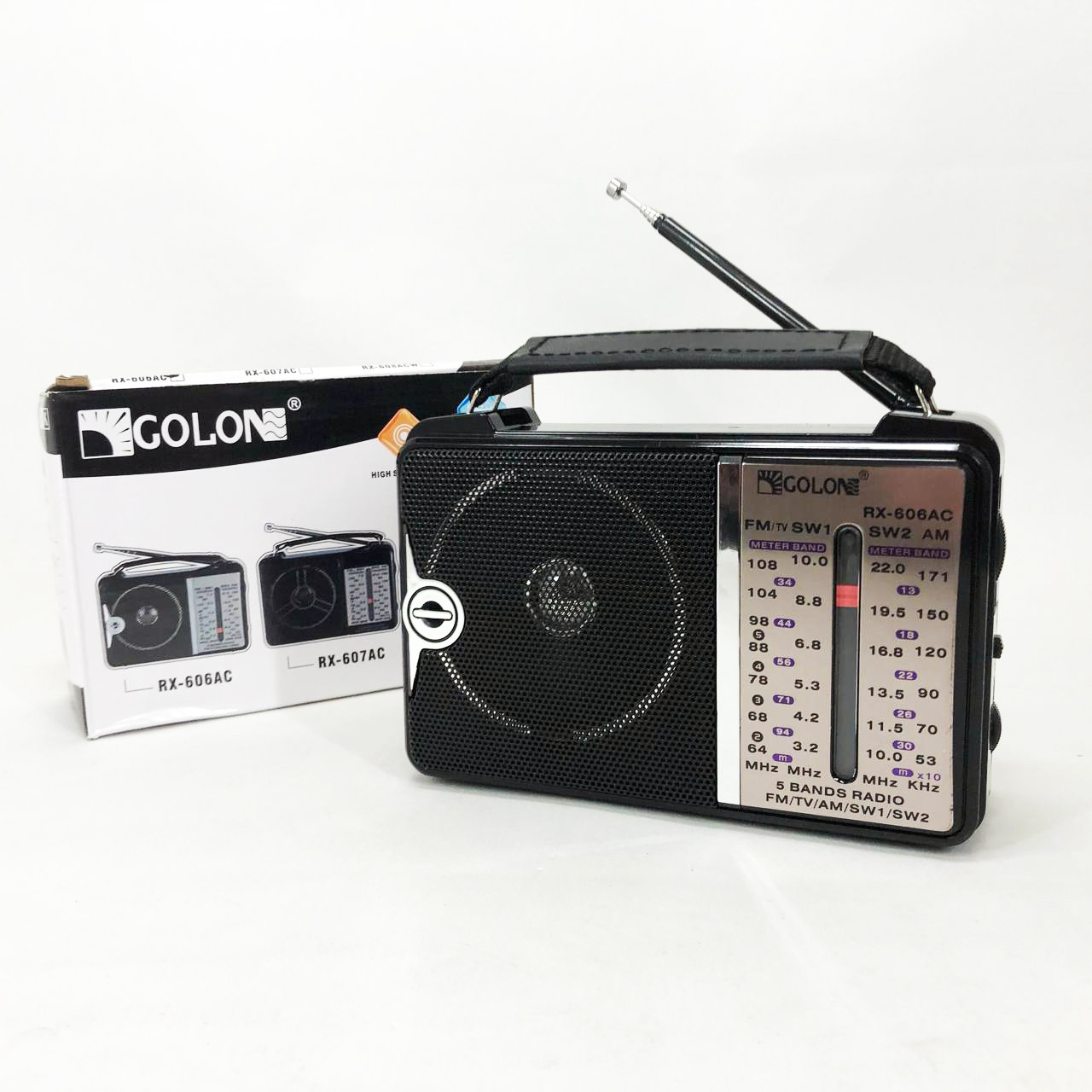 Класичні радіоприймачі на батарейках, Радіо в стилі ретро, Радіоприймач від 220, Радіоприймач програвач NG-18, фото 1