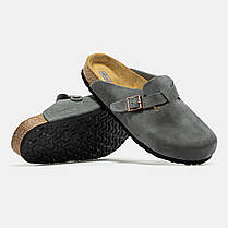 Шльопанці Birkenstock Boston Grey / Біркеншток Бостон Сірі, фото 6