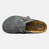 Шльопанці Birkenstock Boston Grey / Біркеншток Бостон Сірі, фото 10
