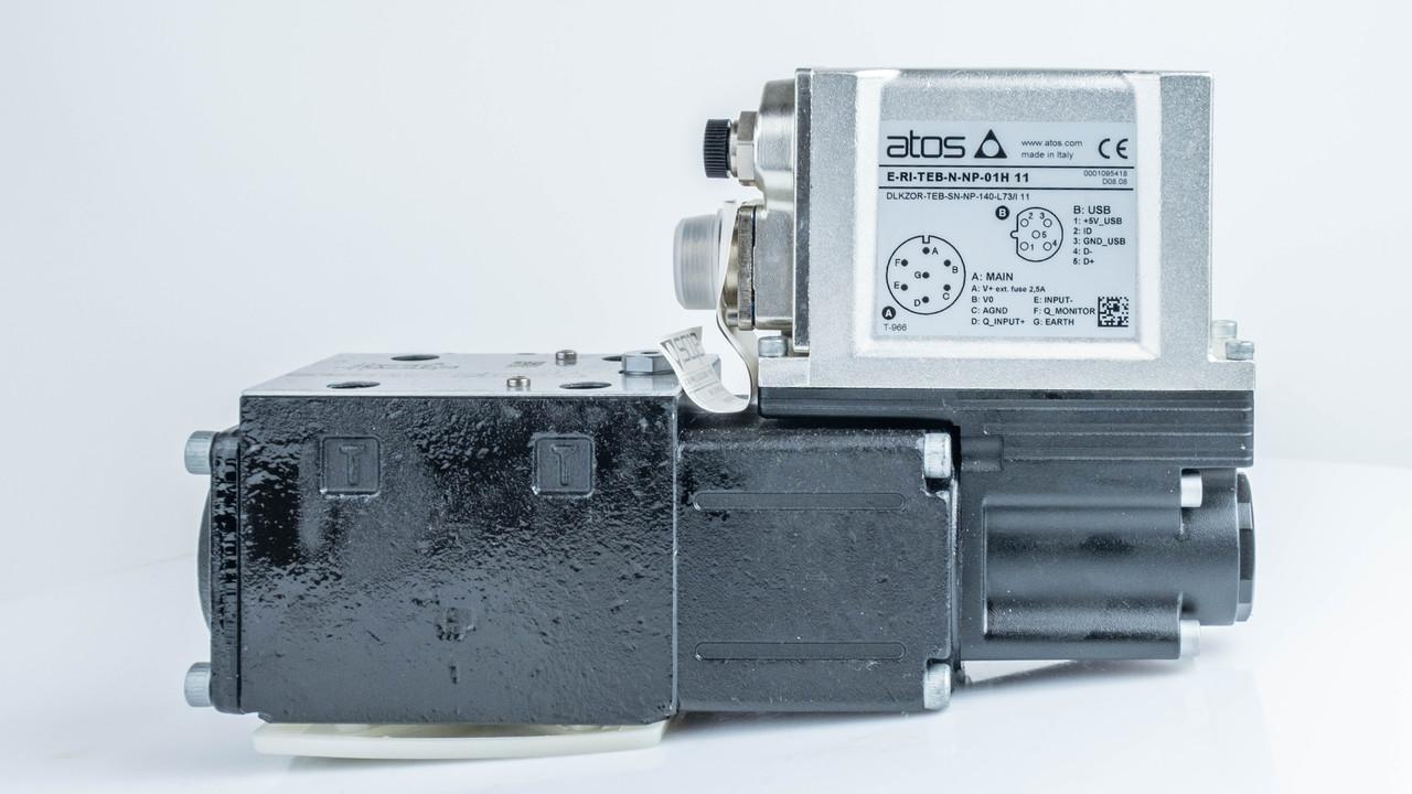 Гідророзподілювач DLKZOR-TEB-SN-NP-140-L73/I 11 пропорційний, ДУ-10, Qmax 160 л/хв, Pmax 315 Бар, Atos